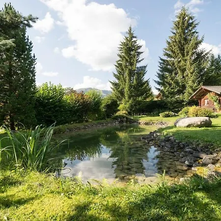 Duplex Flat - Amazing With Pond بيت للعطل